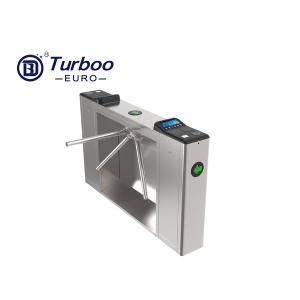 Wholesale Semi Automatic Pedestrian Access Control Turnstile Gate Stainless Steel 1.5mm Thickness from china suppliers