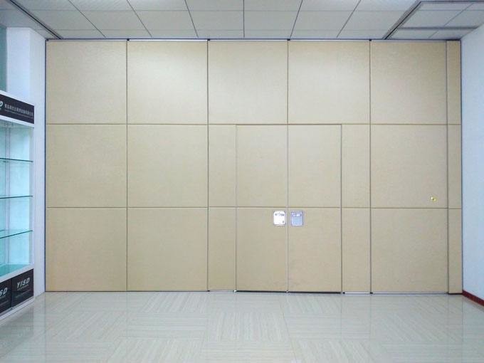 Accordion Operable Sound Proof Partitions , Floor to Ceiling Movable Partition Wall System