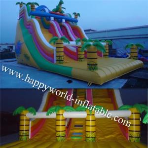 Wholesale Inflatable dinasour slide , commercial inflatable slide , giant slip n slide from china suppliers