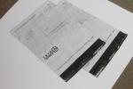 waterproof white Poly bubble express envolope 200*280+40mm customize