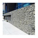 Square Hole Galvanized Gabion Baskets for Stone Cage Wire Mesh Fence at