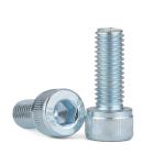 Zinc Plated Galvanized Hex Head Bolts Blackened Hex Allen Bolts Grade 4.8 - 12.9