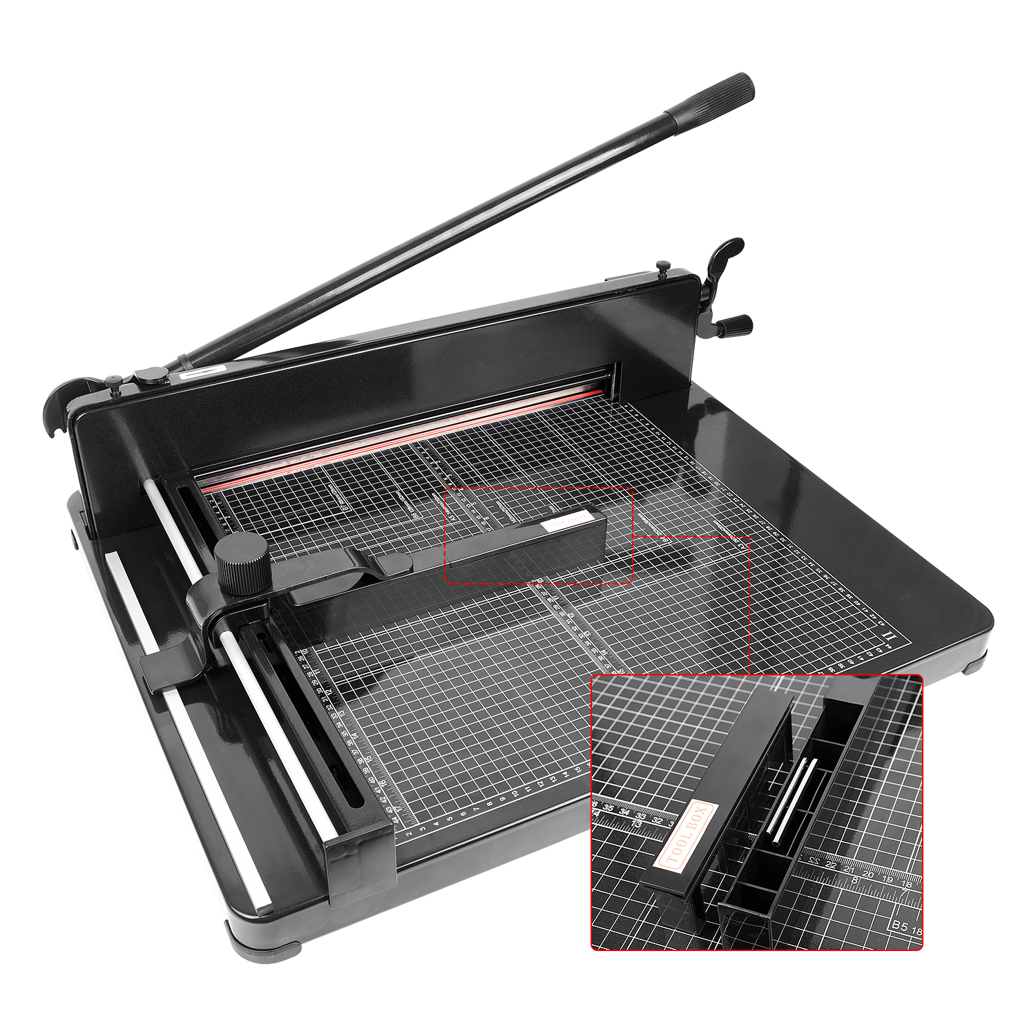 Heavy Duty Desktop Paper Cutter A3/A4 858 For Cutting Up To 4cm/400sheet 70gsm