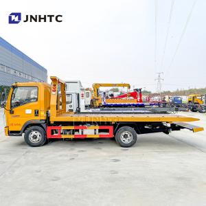 Wholesale HOWO 4x2 5-10TON Light Duty Commercial Trucks Flatbed Cargo Wrecker Truck from china suppliers