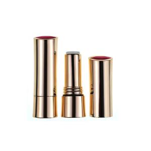 Wholesale Luxury Gloden 3.5g-5g Lipstick Tube Empty Container With Seal Ring from china suppliers