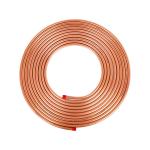 Copper Ac Pipe Copper Coil Pipe ASTM B280 C12200 C2400 Pancake Copper Coil Tube