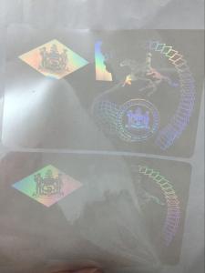 Wholesale Delaware state overlay DW state overlay hologram from china suppliers