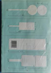 Wholesale Best Price 8.2mhz security sticker RF Sticker Barcode EAS Label 8.2mhz RF Alarming Tag EAS RF Label from china suppliers