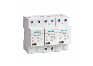 Wholesale AC 385V Three Phase Power Surge Protection Device SPD Power Surge Arrester 25KA from china suppliers