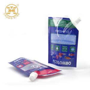 Wholesale Stand Up Privatel Label Plastic Screw Cap Spout Bags For Liquid from china suppliers