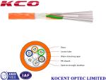 4 Core Fiber Optic Cable , PE Sheath Fiber Optic Patch Cord Non Metallic Air