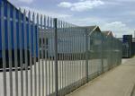Galvanised Steel Security Palisade Fencing W Section 2.5*2.75m