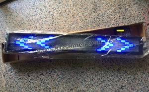 Wholesale LED warning display screen signboard for police traffice cars trucks lightbar LCD8001 from china suppliers