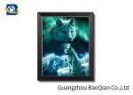 0.6mm PET + 157Gg Coated 3d Wolf Picture , Custom Lenticular Printing
