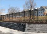 Galvanized Decorative Garden Wrought Iron Picket Fence