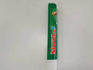 Wholesale 80g / 60ml ABL Toothpaste Stand Up Tube Round Dia 25 * 155.6mm With Screw Cap from china suppliers