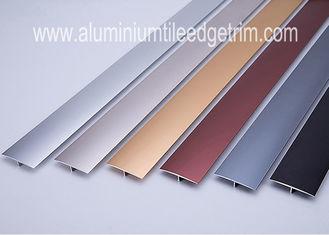 Eco - Friendly Aluminum Floor Transition Profiles Anodized Color At Doorway /