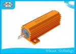 50W 0.01 ohm-33K ohm High Power Wire Wound Power Resistor Gold Aluminum Housed​