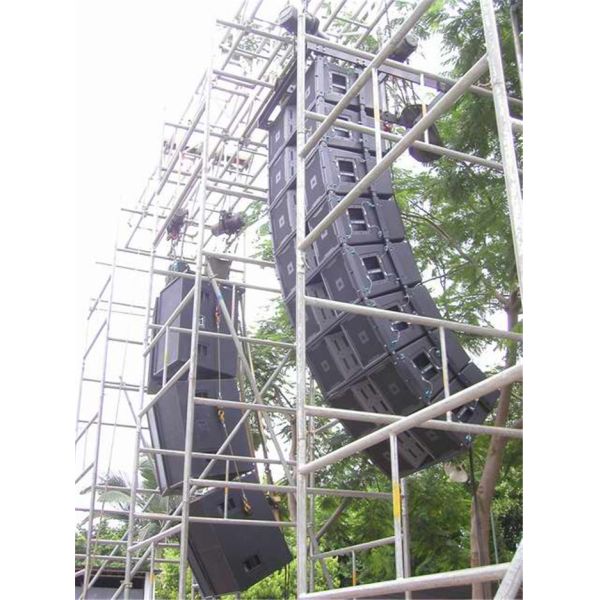 Spigot Aluminum A Speaker Truss Layer Truss DJ Lighting Stands 48.3mm Steel Tube