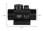 1x40 Tactical Rifle Red Dot Scope Sight Green Red Dot Collimator 11mm/20mm