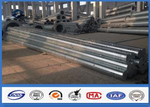 Wholesale Steel Gr50 Power Transmission Pole against earthquake of 8.8 grade over 30 years Life Time from china suppliers