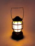 10.5x10.5x18.3cm LED Emergency Lantern With Metal Handle ABS PS Plastic Metal