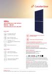 CANADIAN Polycrystalline Solar Panel 420W 405W
