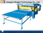 Hydraulic Post Cutting Simple Cut To Length Line , Steel Slitting Machine
