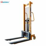 China material handling tools hand forklift 1000kg / 1 ton hydraulic manual