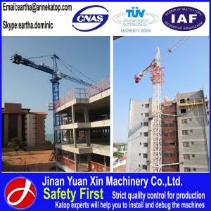 Wholesale Climbing tower crane QTZ6010 8t load with CE approved from china suppliers
