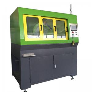 China Iron Powder Cores Wheel Cutting Machine Avoid Material Burns Line Speed Adjustable on sale