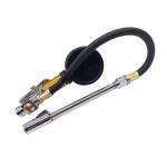 50mm 100 Psi Tyre Pressure Gauge Air Chuck Heavy Duty Tire Inflator Gauge