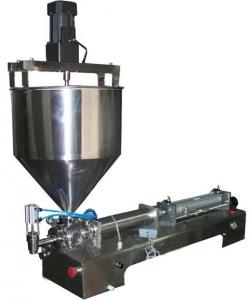 Wholesale G1WGDB500 Pneumatic Thick Sauce Vertical Mixing Filling Machine from china suppliers