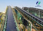 Long Distance Mining Rubber Belt Conveyor Heat Resistant For Loading