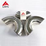 ASME B16.9 Certified Ti Elbow Fitting / Titanium Elbow 180 Degree Weld