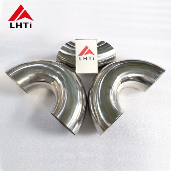 ASME B16.9 Certified Ti Elbow Fitting / Titanium Elbow 180 Degree Weld