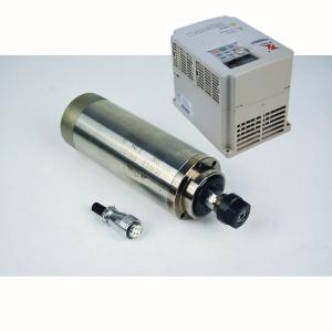 Wholesale 2.2KW CNC Spindle Motor Water Cooled 400Hz with ER20 Collet from china suppliers