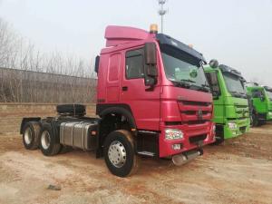 Wholesale 6x4 10 Wheeler Tractor Trailer Truck With  German ZF Steering 400L Oil Tank from china suppliers