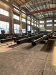 Hot Dip Galvanized 69KV Electrical Pole 75FT 4.0mm Thick Dodecagonal