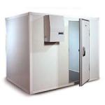 Large Cool Room Storage 105 Cubic Meter , Double Side Painting Steel Cold Room