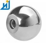 Polished Stainless Steel Sphere Hollow With Female Screw Hole M4 For Funiture