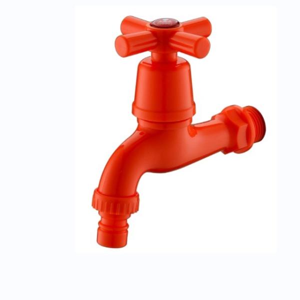 Single Hole Bathroom Faucet Spout Feature With Diverter 3/4" Plastic Colorful