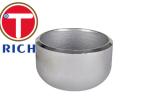 Cold Work Tube Machining Pipe End Cap Iso9001 Approval For Petroleum / Chemicals