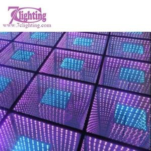 Wholesale Mirror LED Dance Floor Two Glowing Dancing Floor 50CM by 50CM Floor for Event,Stage,Nightclub Setup from china suppliers