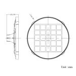 LED Solar Garden Light 170 lm/w 20-30w for garden park nice design high