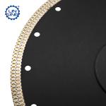Customized Color Diamond Coated Cutting Disc Teeths 140 for Stone Cutting and