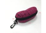 Girl Pink Eva Zipper Case / Protective Glasses Case Waterproof PU Fabric