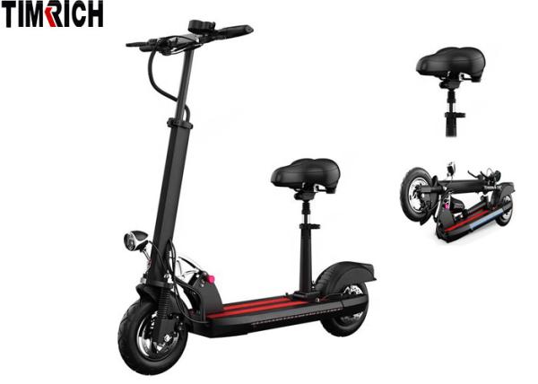 TM-TM-H06B Aluminum Alloy Frame Standing Electric Scooter Drum Rear Foot Brake