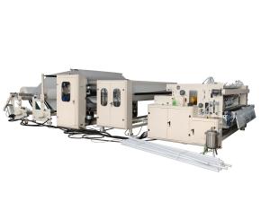 Wholesale High Speed Toilet Paper Roll Kitchen Towel Rewinding Machine Tissue Paper Making Machine Toilet Paper Manufacturing Machine For Sale from china suppliers