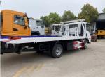 3 Tons Road Emergency Wrecker Truck ISUZU 4x2 Flatbed Towing Wrecker